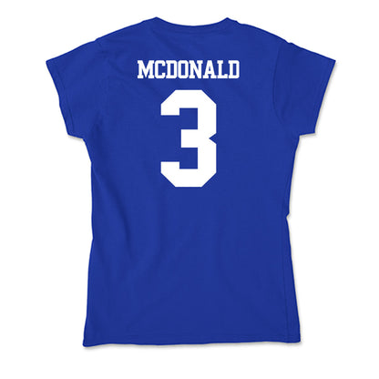 Kentucky - NCAA Women's Basketball : Emily McDonald - Soft Style Women’s T-Shirt-1