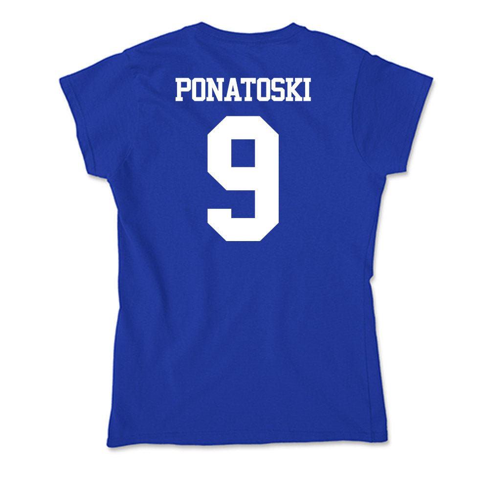 Kentucky - NCAA Football : Matt Ponatoski - Soft Style Women’s T-Shirt-1