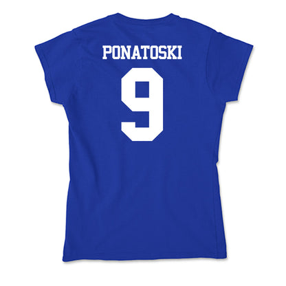 Kentucky - NCAA Football : Matt Ponatoski - Soft Style Women’s T-Shirt-1