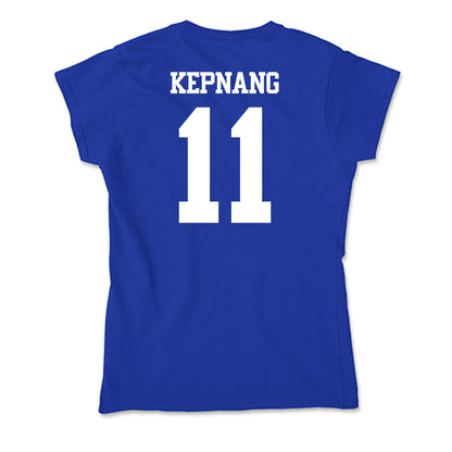 Kentucky - NCAA Men's Basketball : Franck Kepnang - Soft Style Women’s T-Shirt-1
