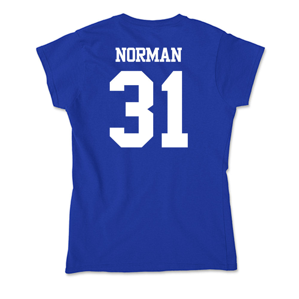 Kentucky - NCAA Football : Quintavion Norman - Soft Style Women’s T-Shirt-1
