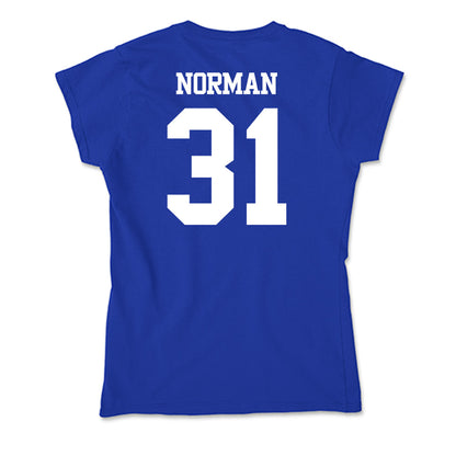 Kentucky - NCAA Football : Quintavion Norman - Soft Style Women’s T-Shirt-1