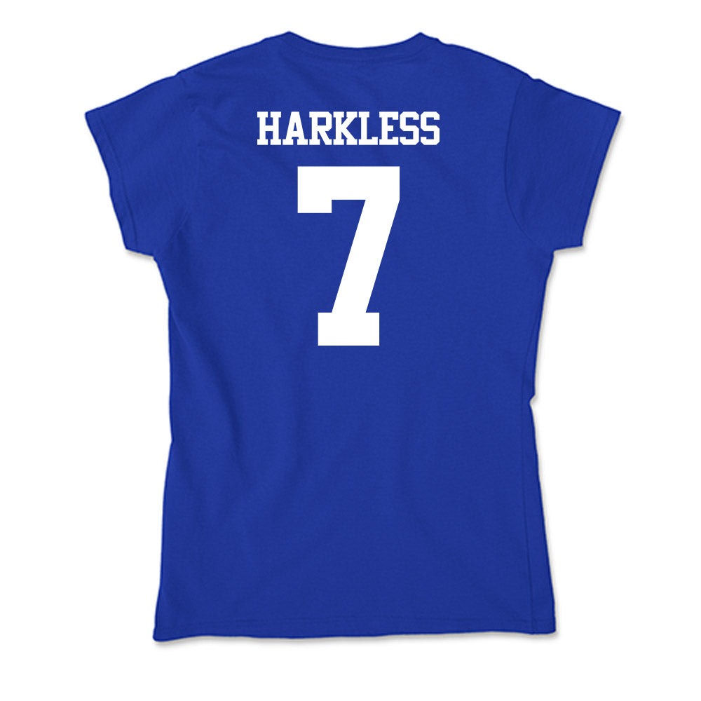 Kentucky - NCAA Football : Jamarrion Harkless - Soft Style Women’s T-Shirt-1