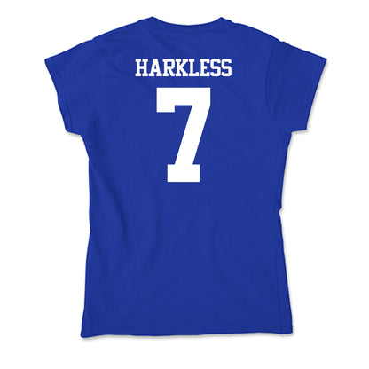 Kentucky - NCAA Football : Jamarrion Harkless - Soft Style Women’s T-Shirt-1