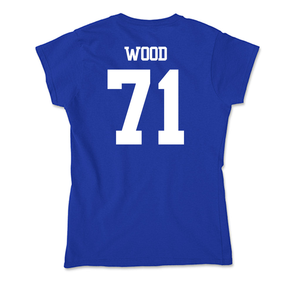 Kentucky - NCAA Football : Malachi Wood - Soft Style Women’s T-Shirt-1