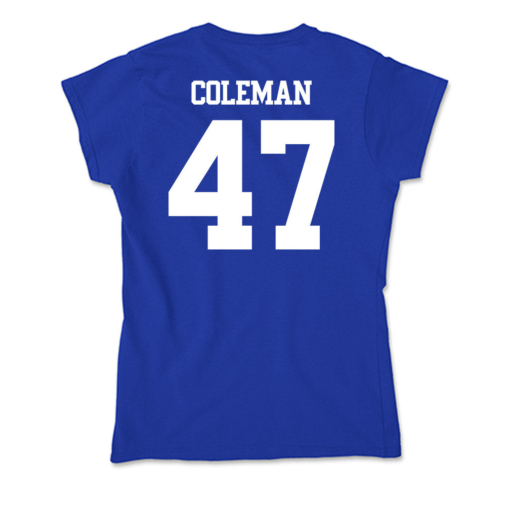 Kentucky - NCAA Baseball : Will Coleman - Soft Style Women’s T-Shirt-1
