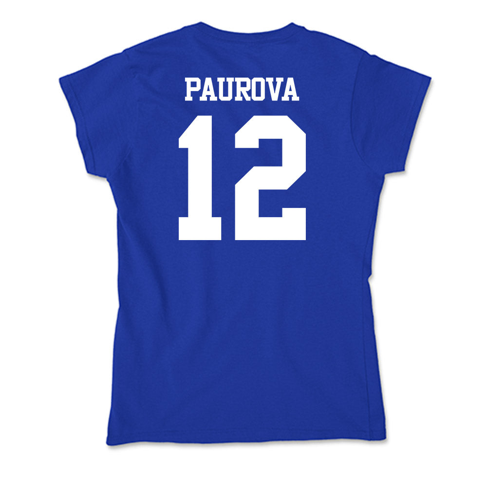 Kentucky - NCAA Women's Basketball : Dominika Paurova - Soft Style Women’s T-Shirt-1