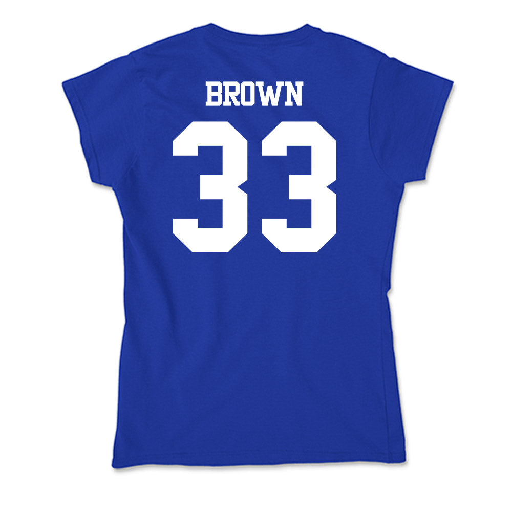 Kentucky - NCAA Football : Sam Brown - Soft Style Women’s T-Shirt-1