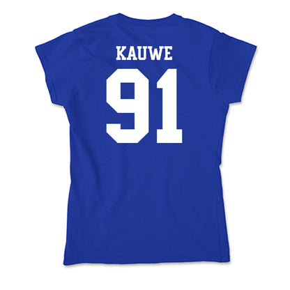 Kentucky - NCAA Football : Jacob Kauwe - Soft Style Women’s T-Shirt-1
