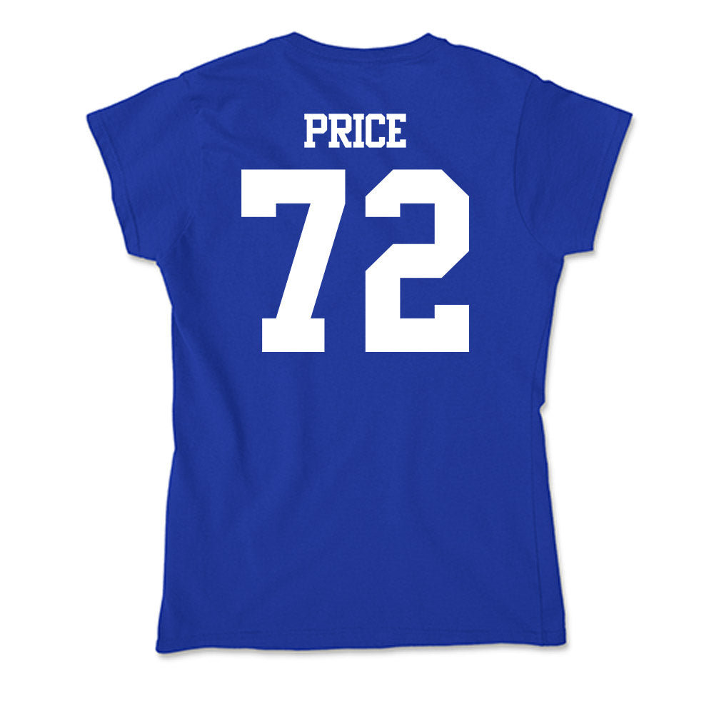 Kentucky - NCAA Football : Coleton Price - Soft Style Women’s T-Shirt-1