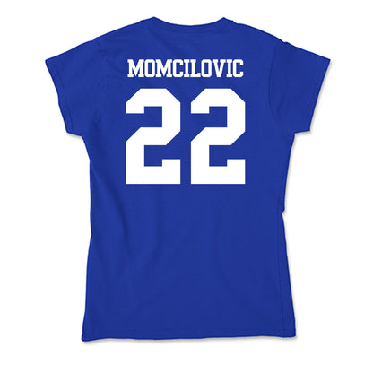Kentucky - NCAA Men's Basketball : Milan Momcilovic - Soft Style Women’s T-Shirt-1