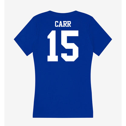 Kentucky - NCAA Women's Volleyball : Elizabeth Carr - Women's V-Neck T-Shirt-1
