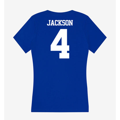 Kentucky - NCAA Baseball : Riley Jackson - Women's V-Neck T-Shirt-1