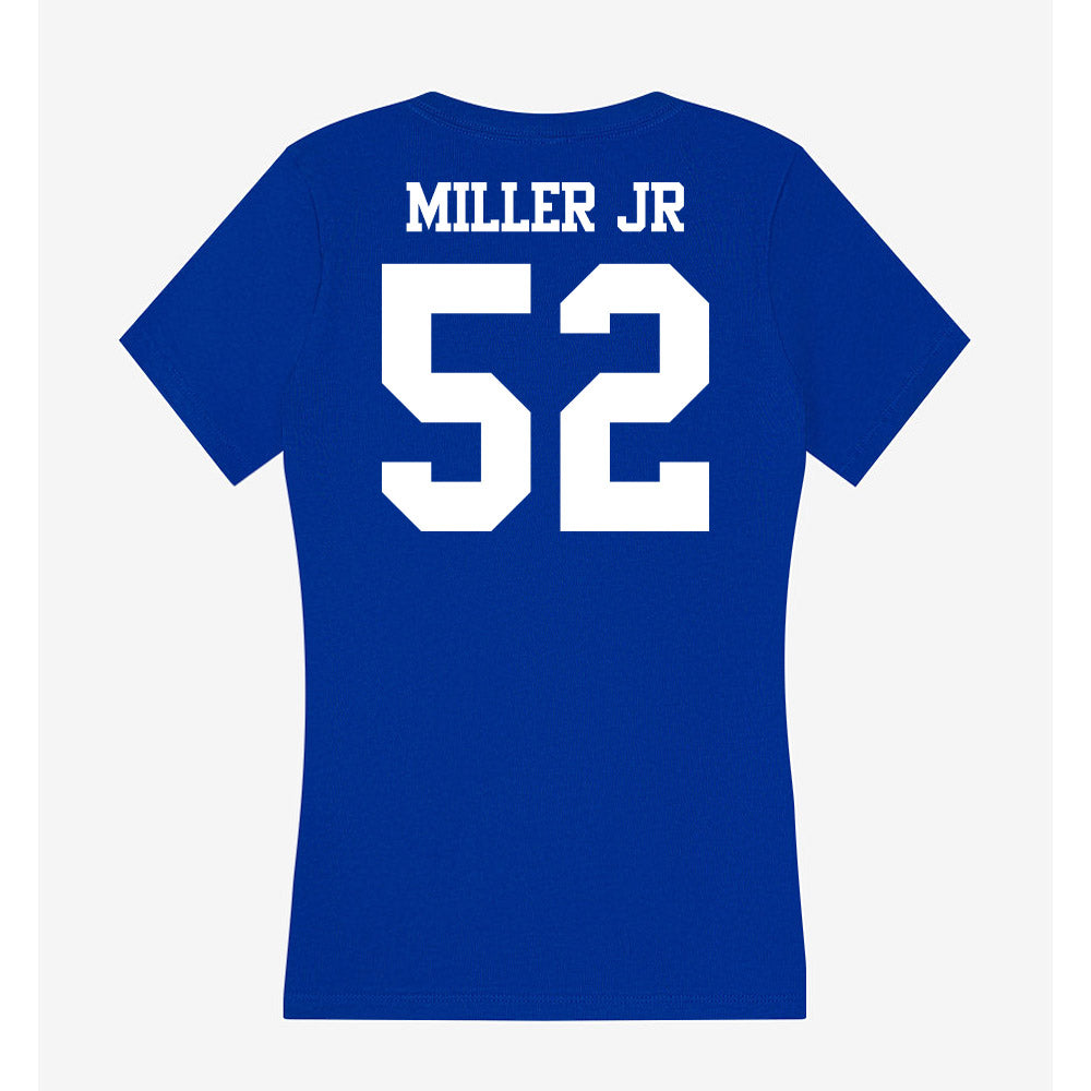 Kentucky - NCAA Football : Cameron Miller Jr - Women's V-Neck T-Shirt-1