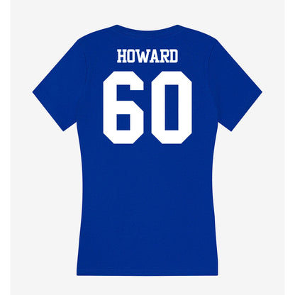 Kentucky - NCAA Football : Mason Howard - Women's V-Neck T-Shirt-1