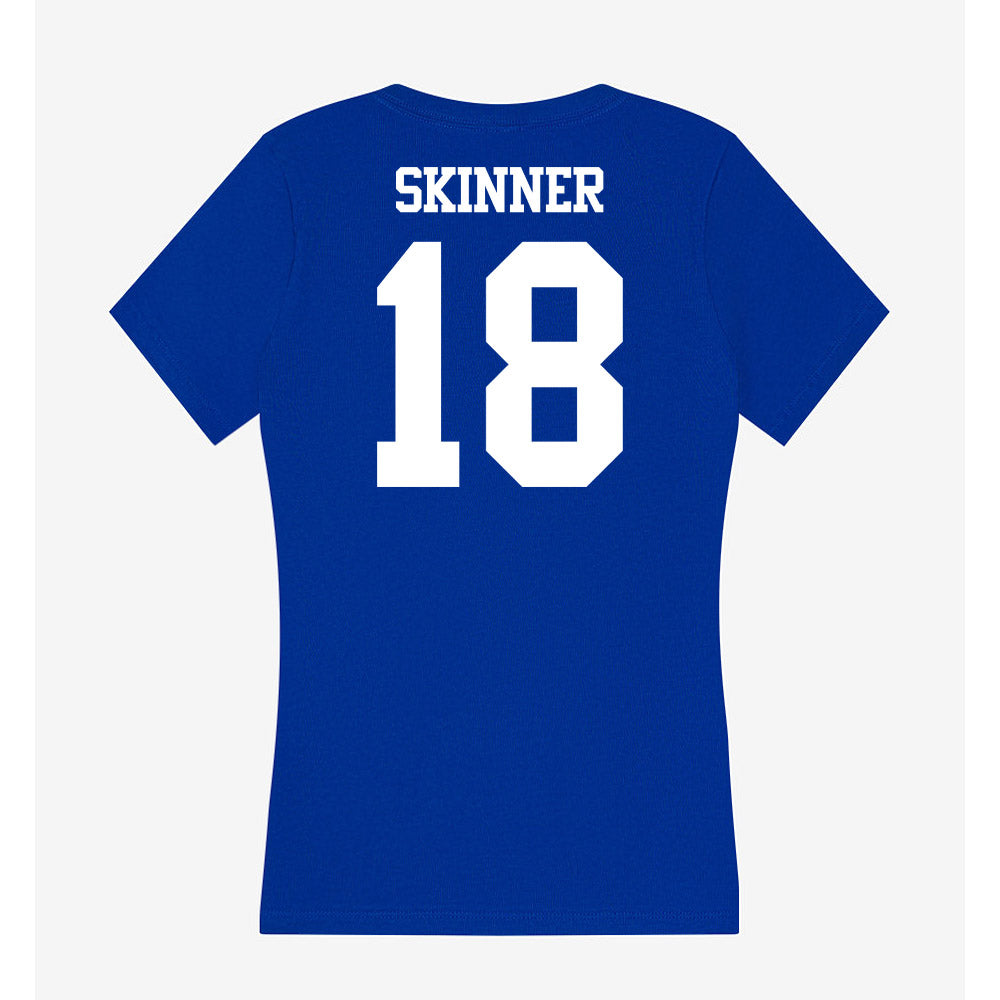 Kentucky - NCAA Football : Mikkel Skinner - Women's V-Neck T-Shirt-1