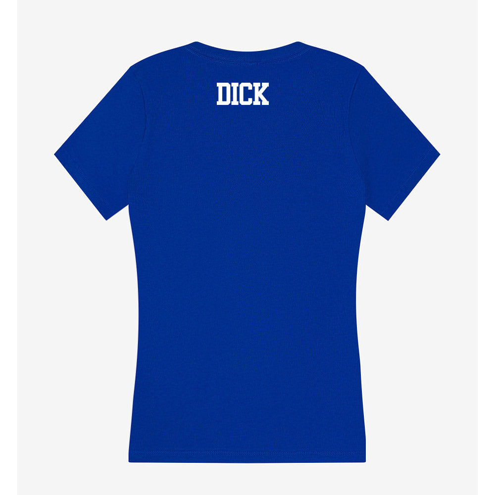 Kentucky - NCAA Women's Track & Field : Morgan Dick - Women's V-Neck T-Shirt-1