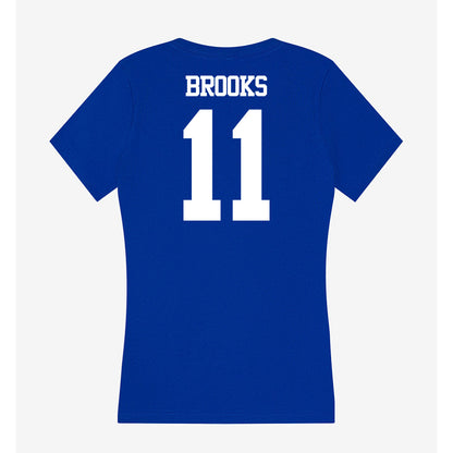 Kentucky - NCAA Women's Basketball : Gabrielle Brooks - Women's V-Neck T-Shirt-1