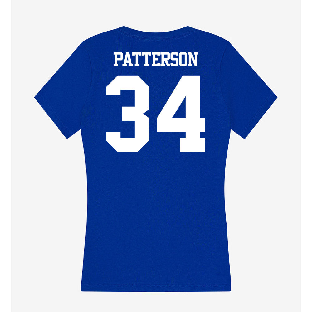 Kentucky - NCAA Women's Basketball : Ayanna Patterson - Women's V-Neck T-Shirt-1