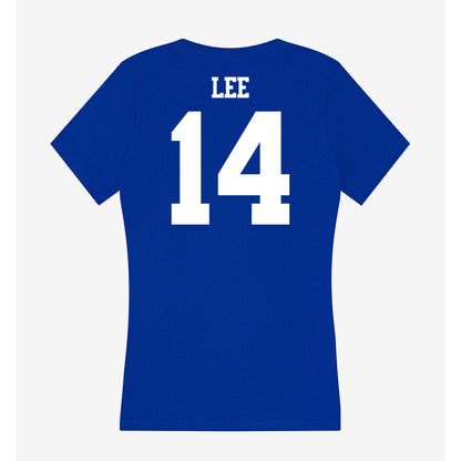 Kentucky - NCAA Men's Soccer : Michael Lee - Women's V-Neck T-Shirt-1