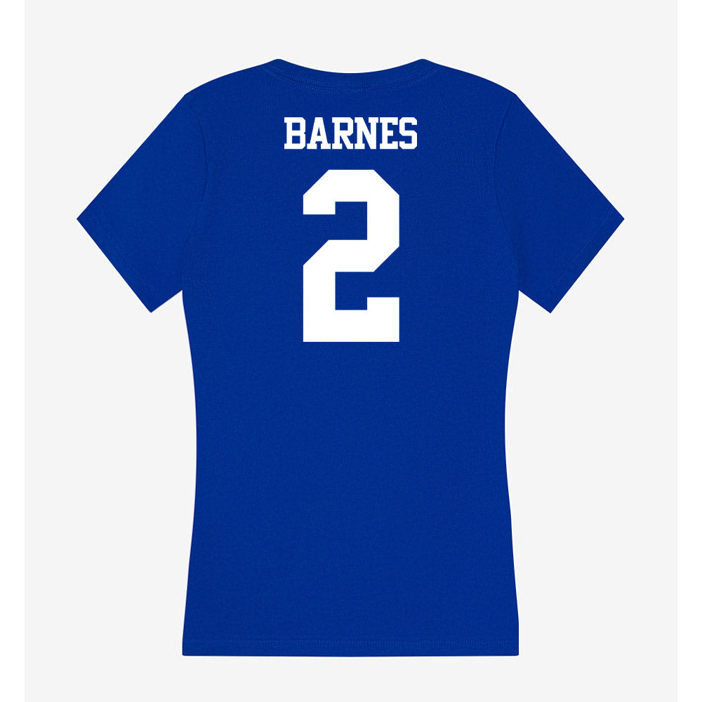Kentucky - NCAA Football : Jovantae Barnes - Women's V-Neck T-Shirt-1