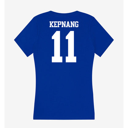 Kentucky - NCAA Men's Basketball : Franck Kepnang - Women's V-Neck T-Shirt-1
