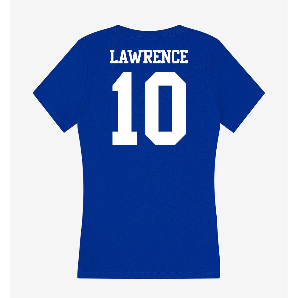 Kentucky - NCAA Baseball : Luke Lawrence - Women's V-Neck T-Shirt-1