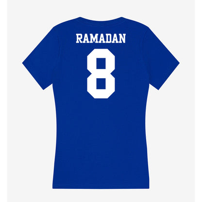 Kentucky - NCAA Women's Soccer : Nadia Ramadan - Women's V-Neck T-Shirt-1