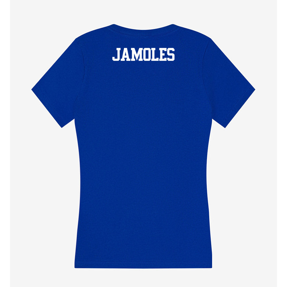 Kentucky - STUNT : Reagan Jamoles - Women's V-Neck T-Shirt-1