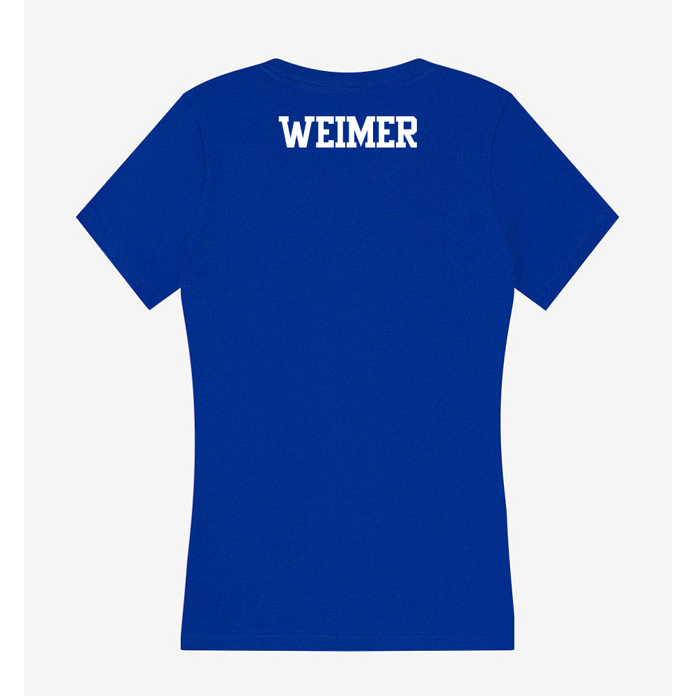 Kentucky - NCAA Cheerleading : James Weimer - Women's V-Neck T-Shirt-1