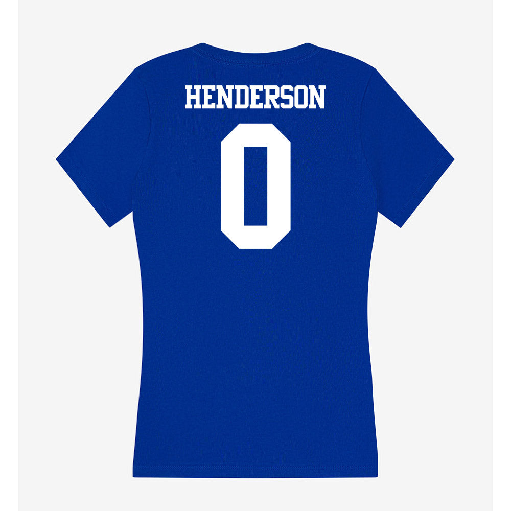 Kentucky - NCAA Women's Soccer : Shelby Henderson - Women's V-Neck T-Shirt-1