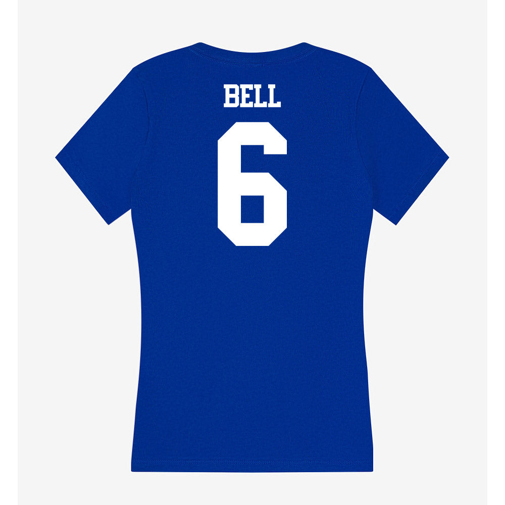 Kentucky - NCAA Baseball : Tyler Bell - Women's V-Neck T-Shirt-1