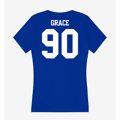 Kentucky - NCAA Football : MiQuise Grace - Women's V-Neck T-Shirt-1