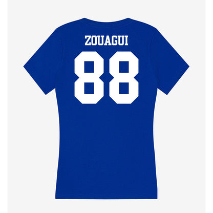 Kentucky - NCAA Football : Adam Zouagui - Women's V-Neck T-Shirt-1