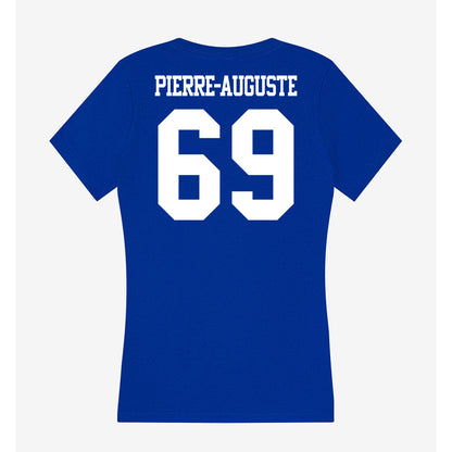 Kentucky - STUNT : Nadia Pierre-Auguste - Women's V-Neck T-Shirt-1
