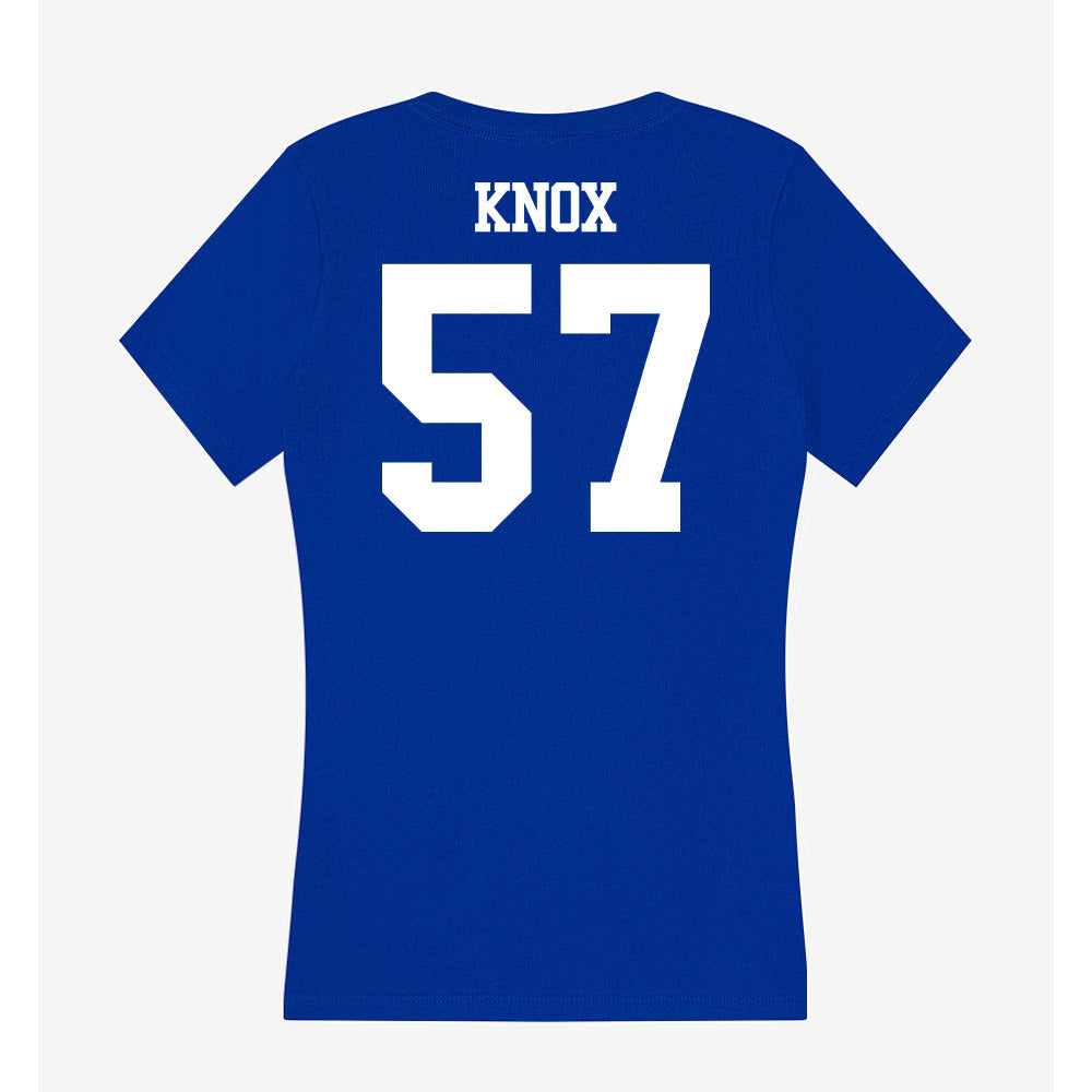 Kentucky - NCAA Football : Jordan Knox - Women's V-Neck T-Shirt-1