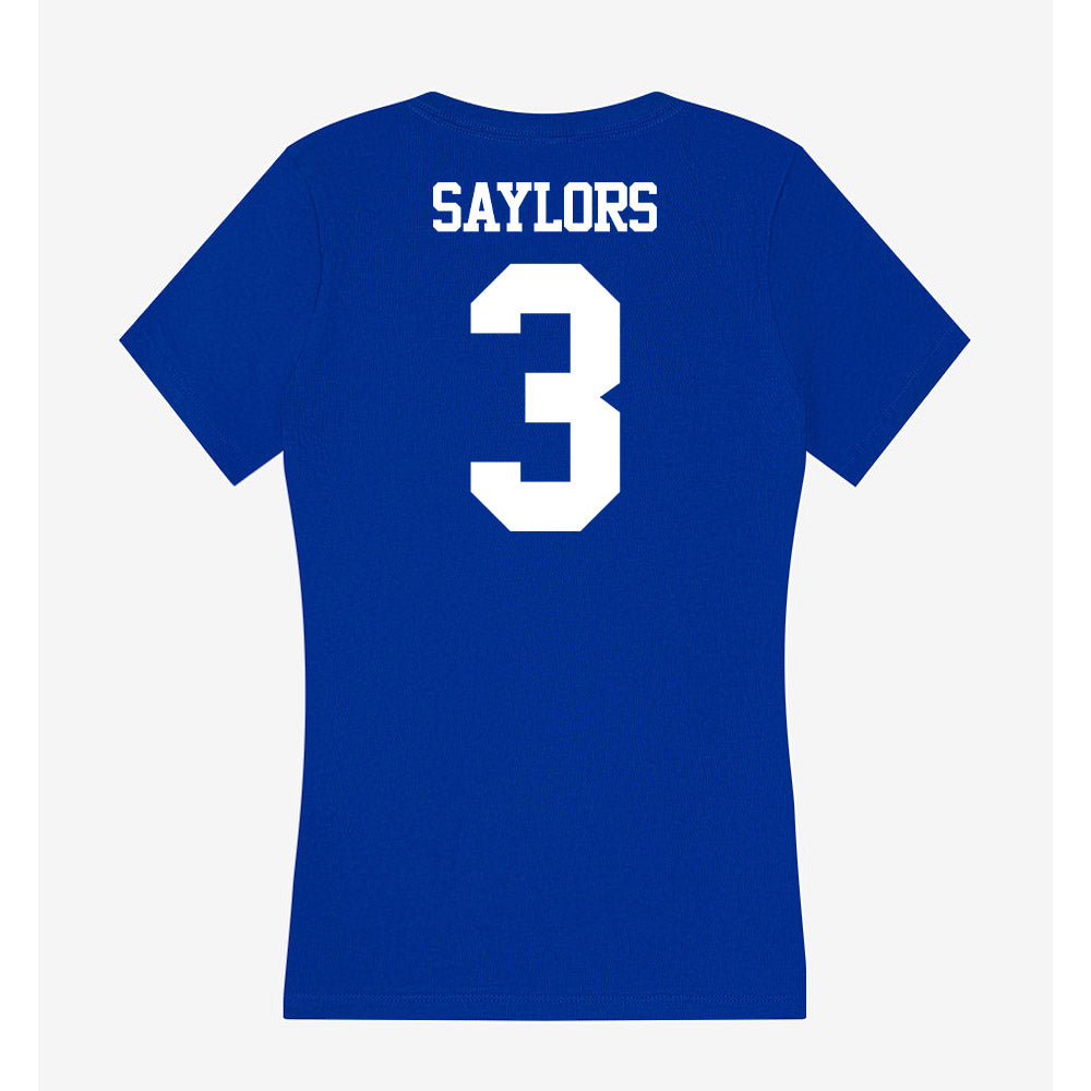 Kentucky - NCAA Women's Volleyball : Gracison Saylors - Women's V-Neck T-Shirt-1