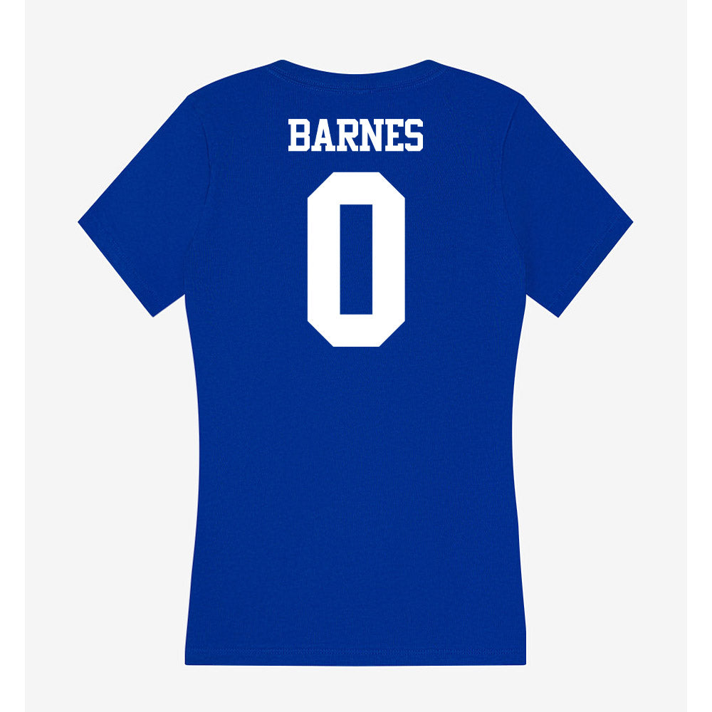 Kentucky - NCAA Football : Elijah Barnes - Women's V-Neck T-Shirt-1