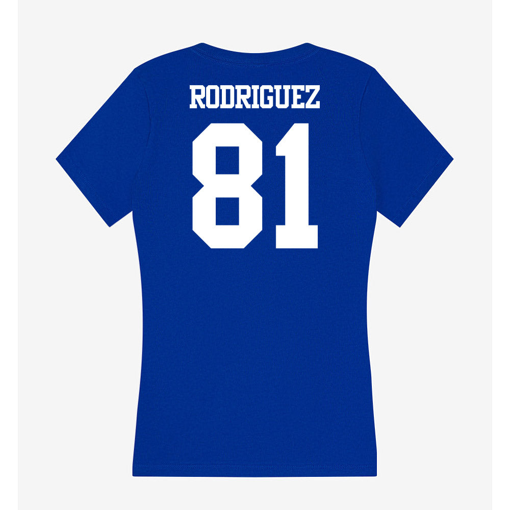 Kentucky - NCAA Football : Willie Rodriguez - Women's V-Neck T-Shirt-1