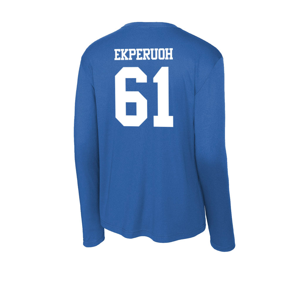 Kentucky - NCAA Football : Jason Ekperuoh - Activewear Long Sleeve T-Shirt-1