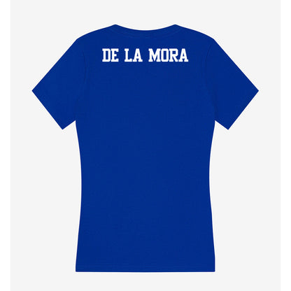 Kentucky - NCAA Cheerleading : Elena De la Mora - Women's V-Neck T-Shirt-1