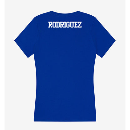 Kentucky - NCAA Women's Gymnastics : Delaynee Rodriguez - Women's V-Neck T-Shirt-1