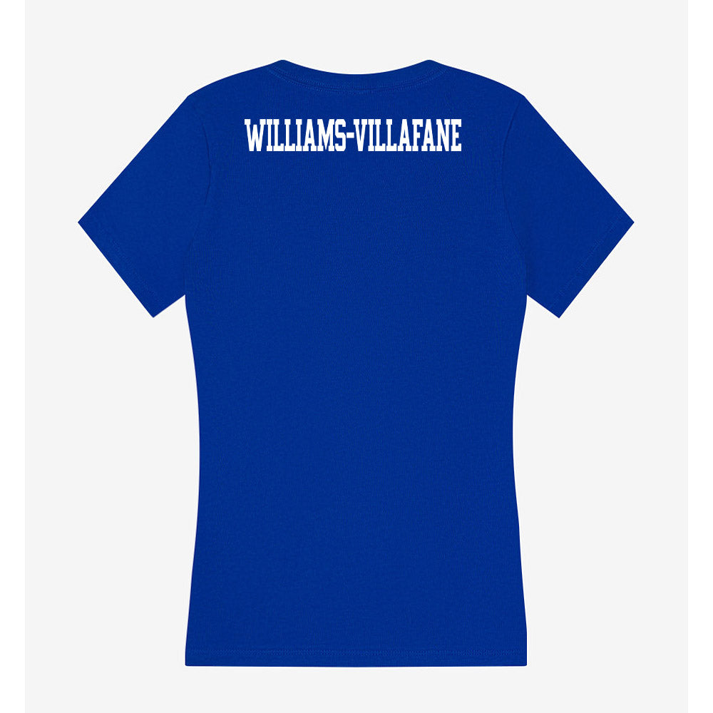 Kentucky - NCAA Men's Track & Field : Mehkai Williams-Villafane - Women's V-Neck T-Shirt-1