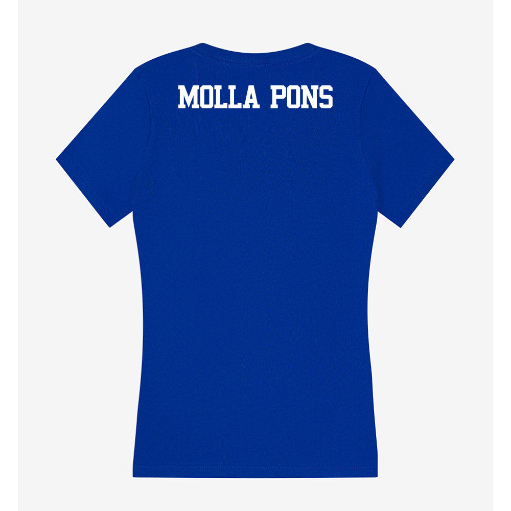 Kentucky - NCAA Women's Tennis : Elena Molla Pons - Women's V-Neck T-Shirt-1