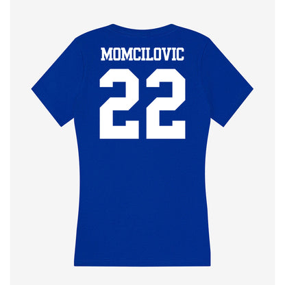 Kentucky - NCAA Men's Basketball : Milan Momcilovic - Women's V-Neck T-Shirt-1