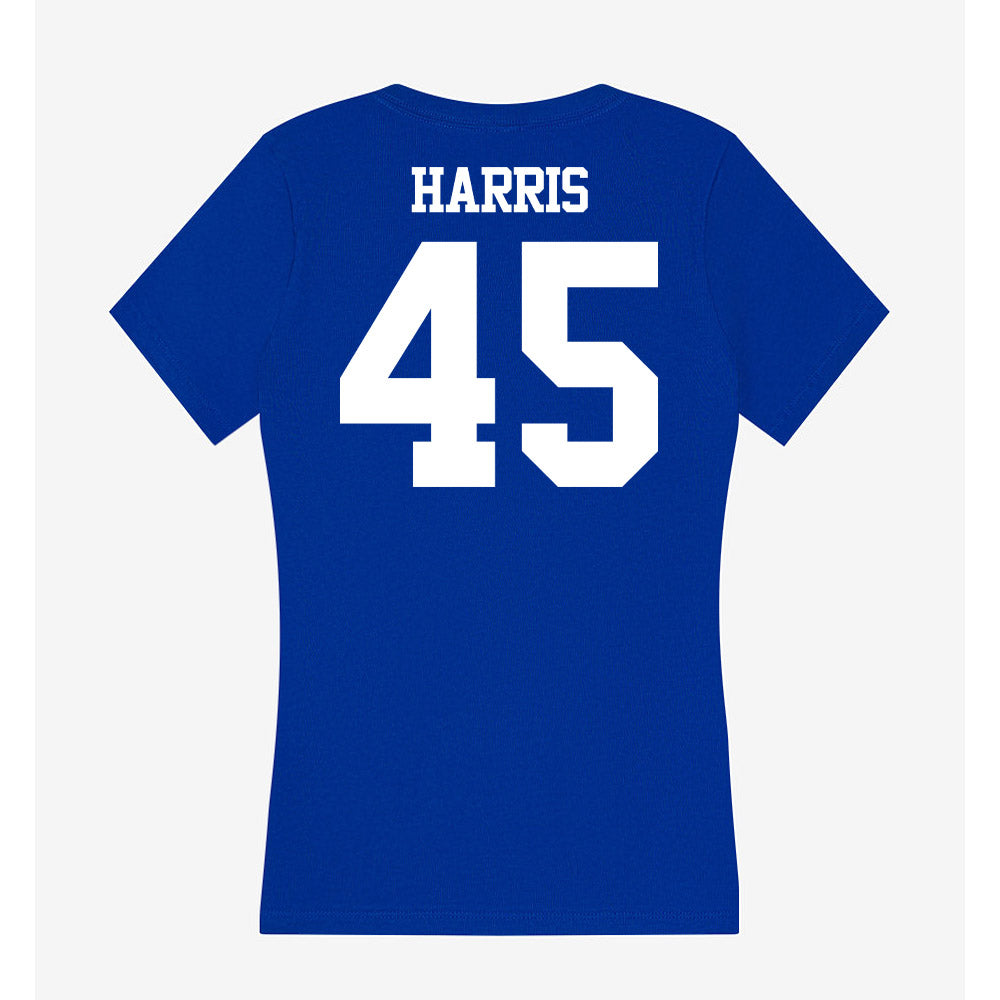 Kentucky - NCAA Baseball : Leighton Harris - Women's V-Neck T-Shirt-1