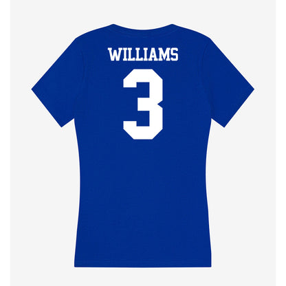 Kentucky - NCAA Men's Basketball : Kam Williams - Women's V-Neck T-Shirt-1