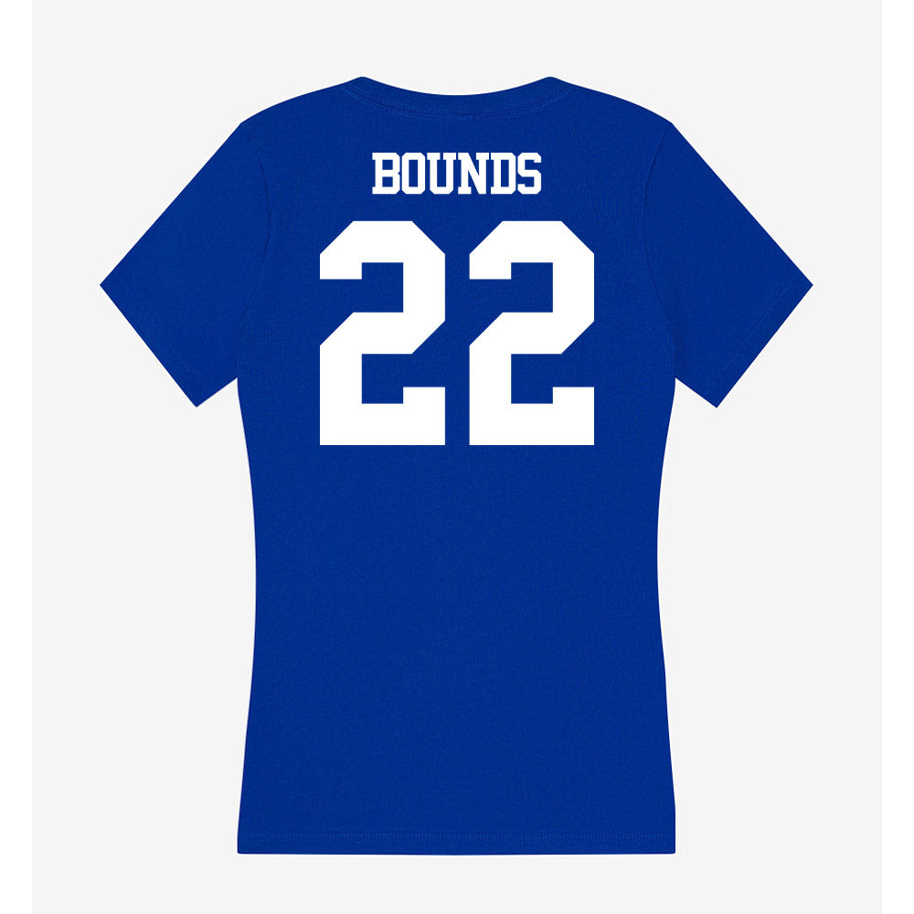 Kentucky - NCAA Baseball : Burkley Bounds - Women's V-Neck T-Shirt-1