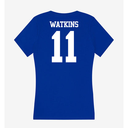Kentucky - NCAA Football : Lincoln Watkins - Women's V-Neck T-Shirt-1