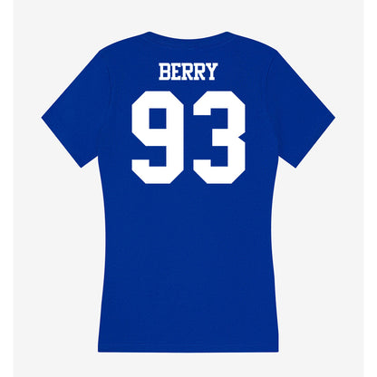 Kentucky - NCAA Football : Wilson Berry - Women's V-Neck T-Shirt-1
